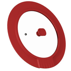 Glass universal Lid with drainer