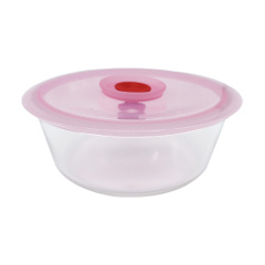 UT0080 Glass Bowl with silicone Lid