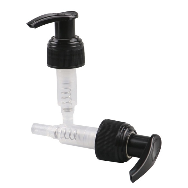 24/410 Neck Black PP Plastic Skin Care Cream Lotion Treatment Pump For Cosmetic Bottle Shampoo