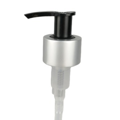 High Quality Aluminum Matte Silver Lotion Pump 28 24 410 Gel Dispenser Pump