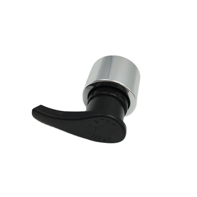 24/410 Gold/Silver Lotion Cream Pump Closure Non Spill Lotion Pump Metal Liquid Soap Pump Wholesale Manufacturer/Wholesale