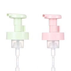 New PLastic Double Wall 40mm Cosmetic Face Washing Foam Lotion Dispenser Pumps/ Spring Outside Cosmetic Hand Cream Foam Pumps
