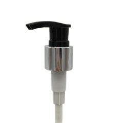 24/410 Gold/Silver Lotion Cream Pump Closure Non Spill Lotion Pump Metal Liquid Soap Pump Wholesale Manufacturer/Wholesale