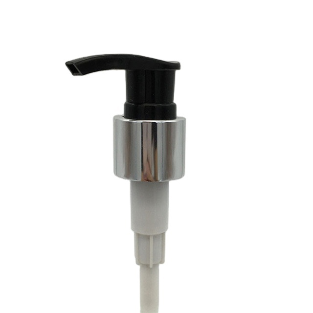 24/410 Gold/Silver Lotion Cream Pump Closure Non Spill Lotion Pump Metal Liquid Soap Pump Wholesale Manufacturer/Wholesale