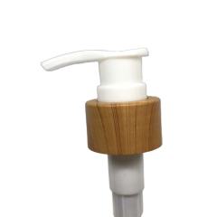 Custom Solid White PP Plastic Lotion Spray Pump 24/410 With Closure Water Transfer Printing