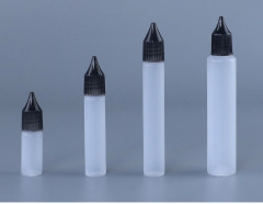 PE Essential Dropper E-Liquid Oil Squeeze Bottles With Clear Cap