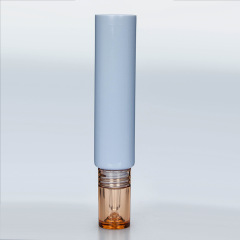 10g 15g 25g Cosmetic Packaging Empty Tube with Clear Long Nozzle dropper Applicator