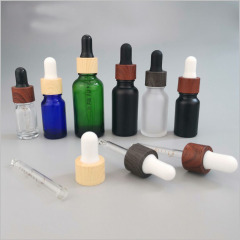 Wood Similar Printing Closure Dropper Cap For Glass Dropper Bottle Essential Oil Bottle