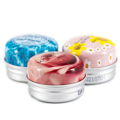 25ml Cosmetic Cream Aluminum Jar With Slip Lid