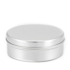 100ml Cosmetic Cream Aluminum Jar With Slip Lid