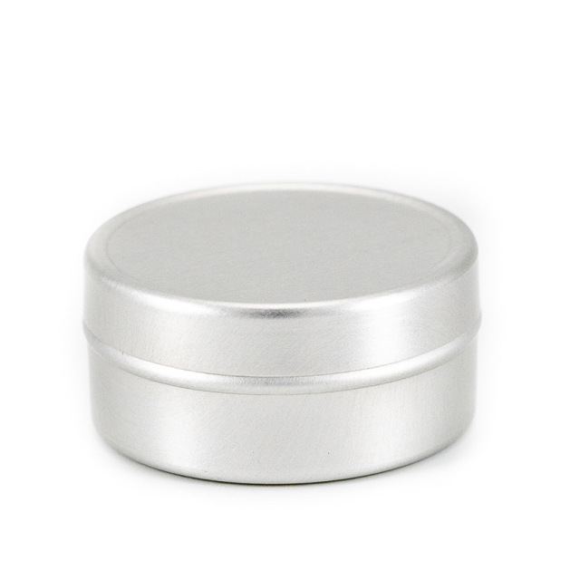 12ml Cosmetic Cream Aluminum Jar With Slip Lid