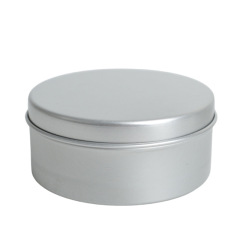 120ml Cosmetic Cream Aluminum Jar With Slip Lid