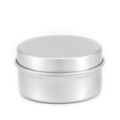 22ml Cosmetic Cream Aluminum Jar With Slip Lid