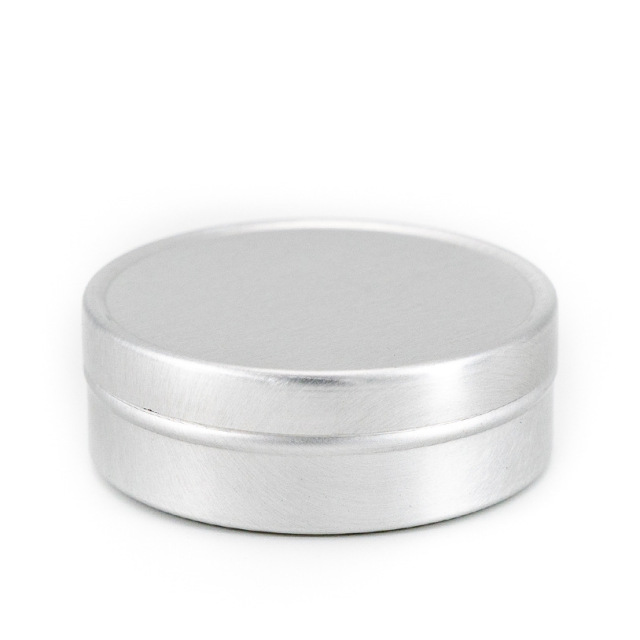23ml Cosmetic Cream Aluminum Jar With Slip Lid