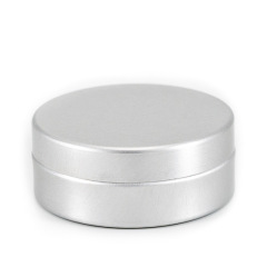 25ml Cosmetic Cream Aluminum Jar With Slip Lid