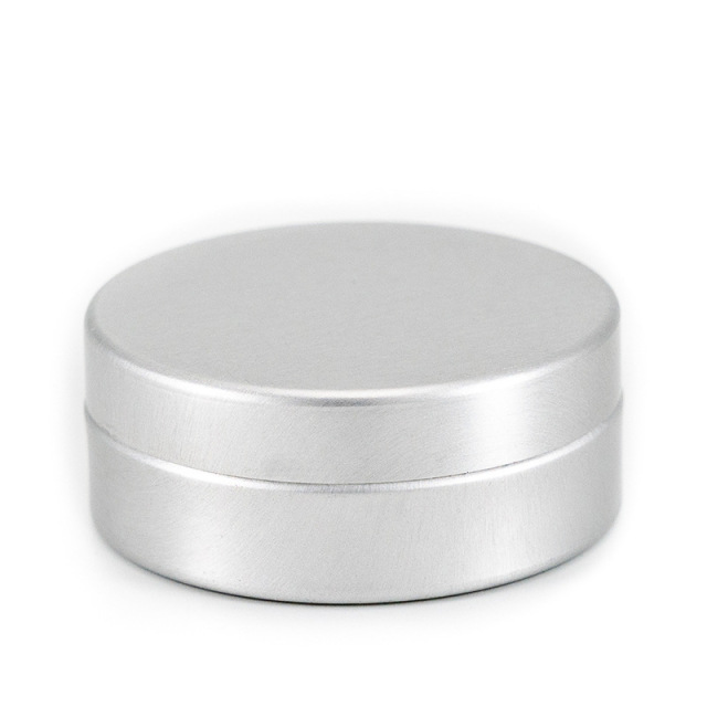 25ml Cosmetic Cream Aluminum Jar With Slip Lid