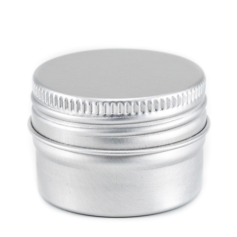 32ml Cosmetic Cream Aluminum Jar With Screw Lid