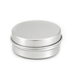 14ml Cosmetic Cream Aluminum Jar With Slip Lid