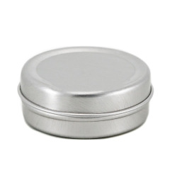 15ml Cosmetic Cream Aluminum Jar With Slip Lid