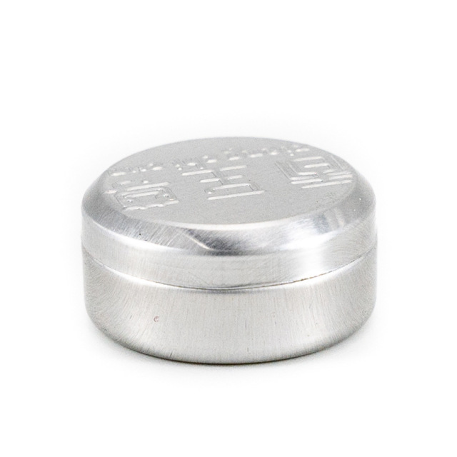 2ml Cosmetic Cream Aluminum Jar With Slip Lid
