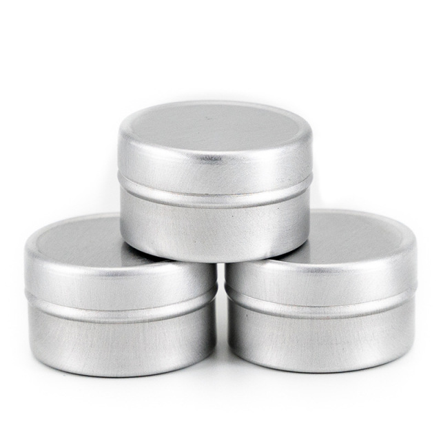 8ml Cosmetic Cream Aluminum Jar With Slip Lid