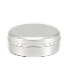 48ml Cosmetic Cream Aluminum Jar With Slip Lid