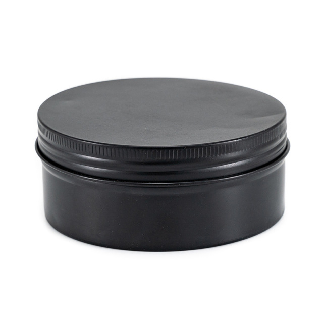 250ml Cosmetic Cream Aluminum Jar With Screw Lid