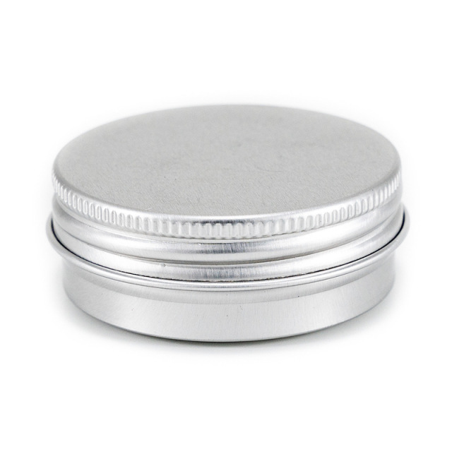 35ml Cosmetic Cream Aluminum Jar With Screw Lid