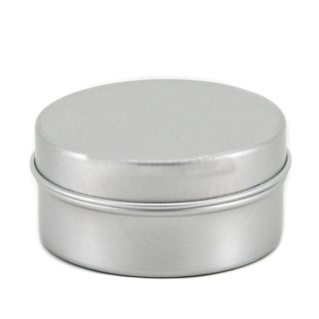 40ml Cosmetic Cream Aluminum Jar With Slip Lid