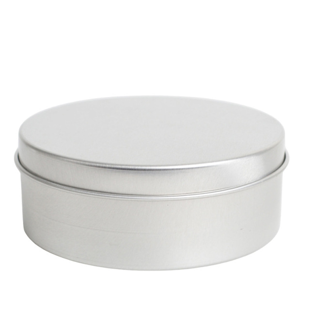 250ml Cosmetic Cream Aluminum Jar With Slip Lid