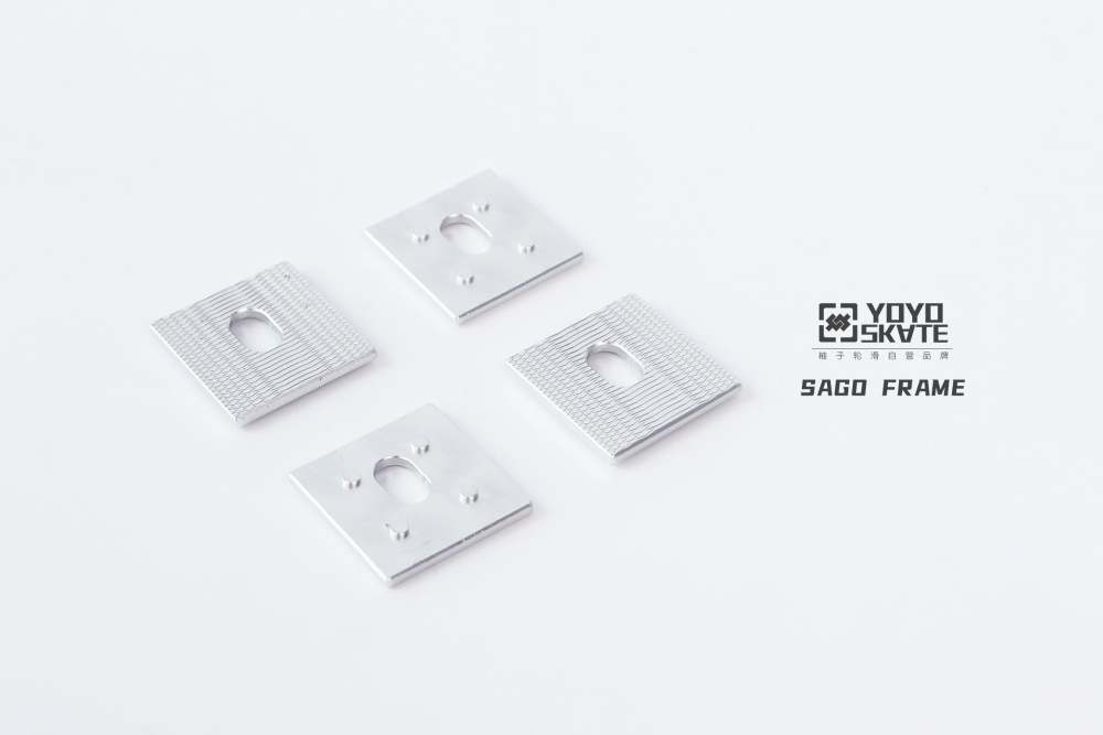 3mm Boot Risers for Sago Frames single piece
