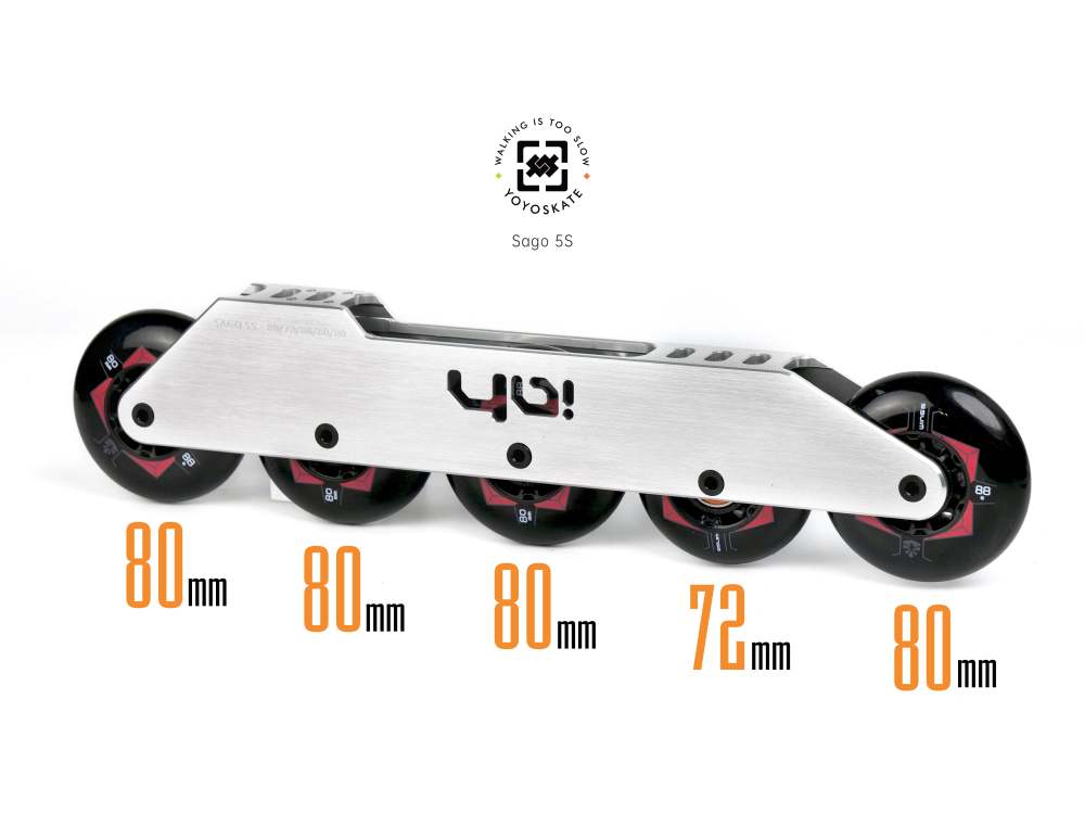 Sago 5S Rockered Frames - Super Low COG 80/72/80/80/80mm