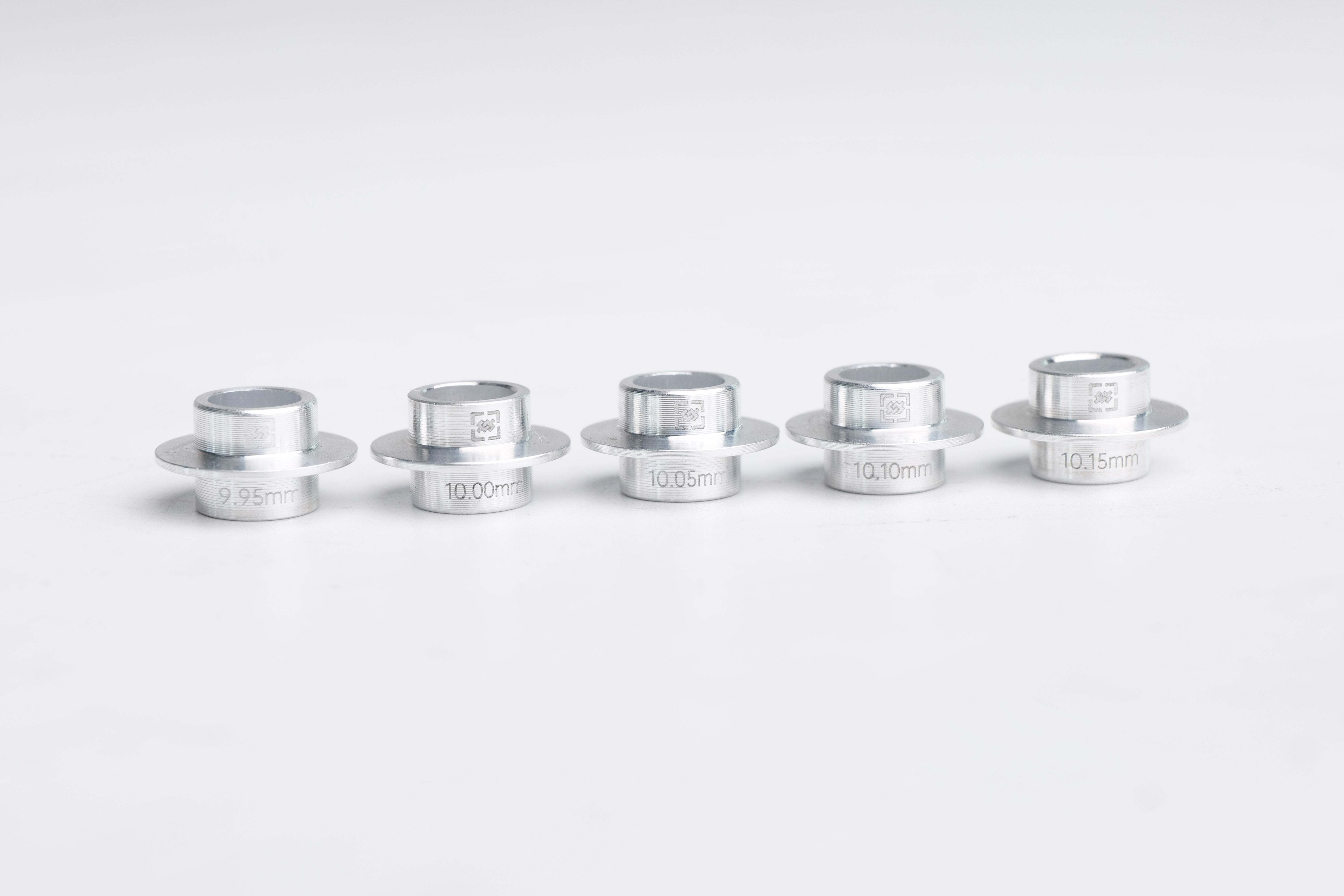 YOYOSKATE Ultra-high Precision Spacers for wheels 9.95/10.00/10.05/10.10/10.15 mm Ultra Light