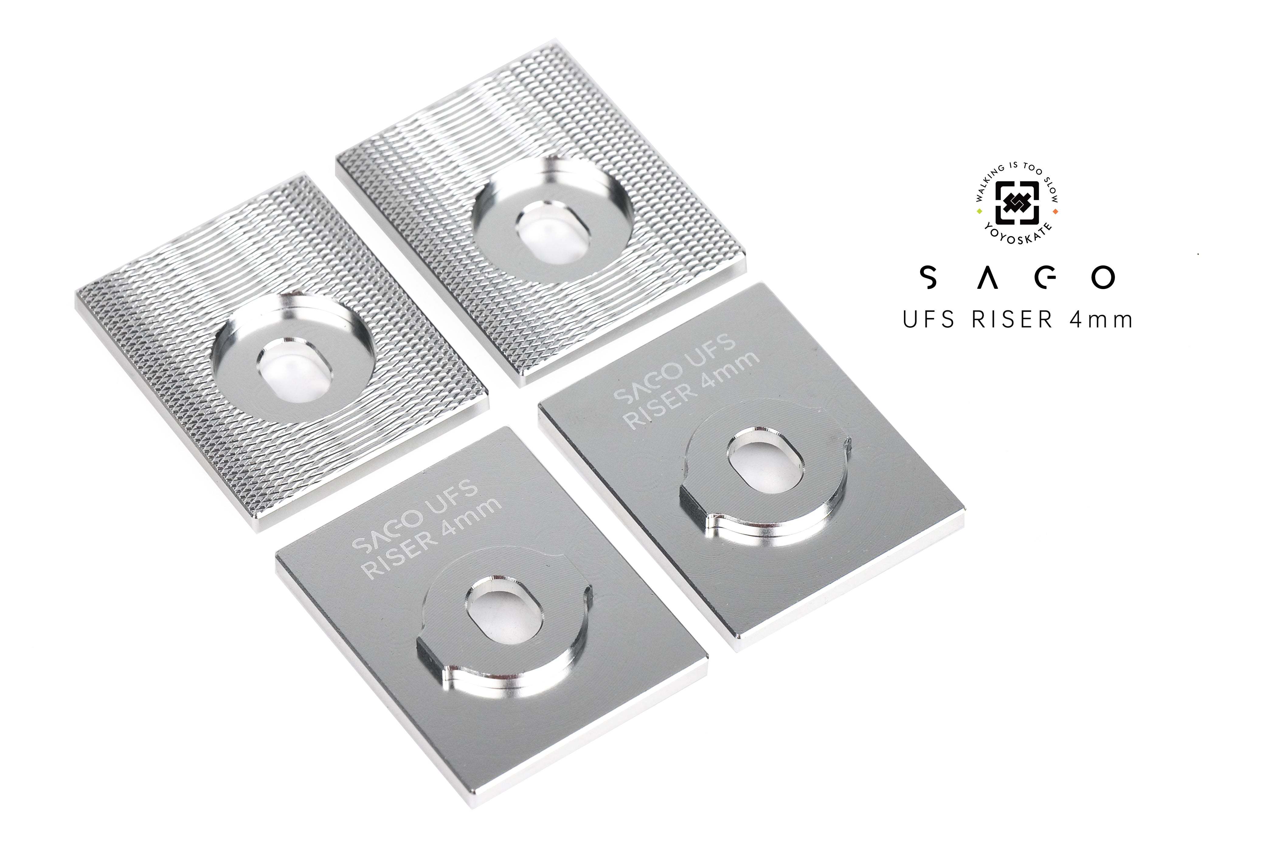 UFS Boot Risers 4mm | 4 pieces Per Set