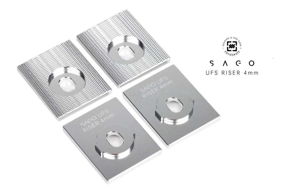 UFS Boot Risers 4mm | 4 pieces Per Set