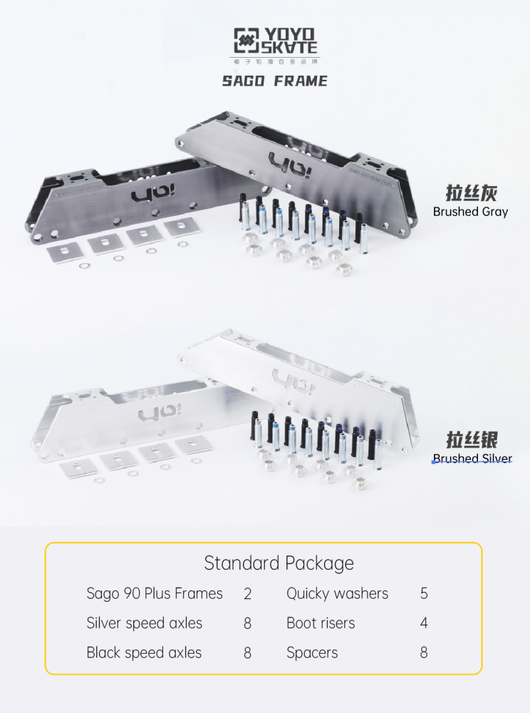 Sago 90 Plus 2 Frames- 90mmX4 / 110mmx3