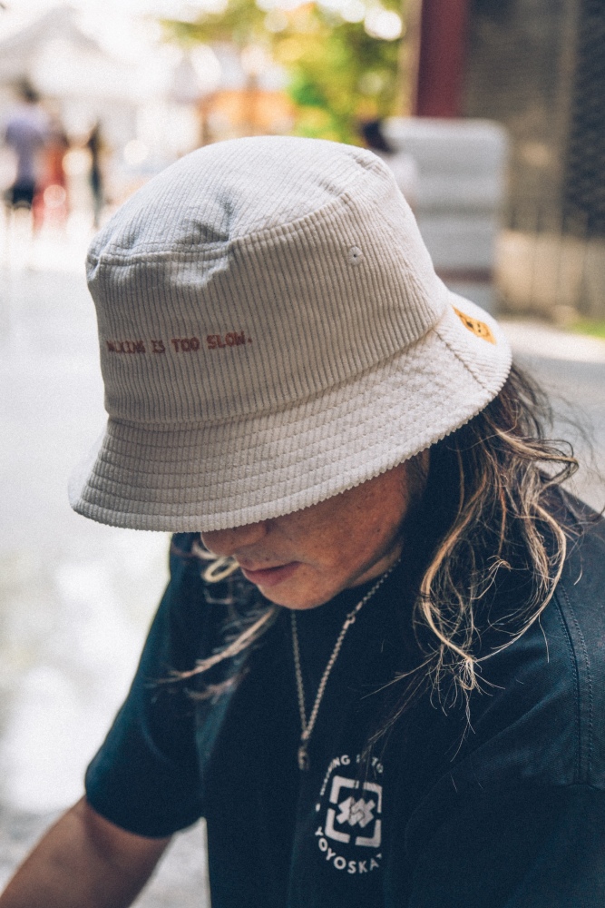 ‘Walking is too slow’ Bucket Hat
