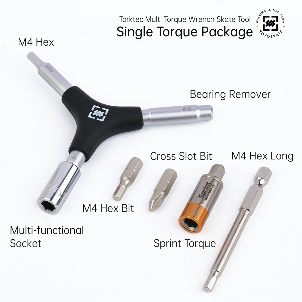 Torktec Skate Tool | Multi Torque Wrenches with Sloky