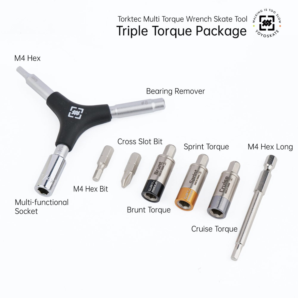 Torktec Skate Tool | Multi Torque Wrenches with Sloky