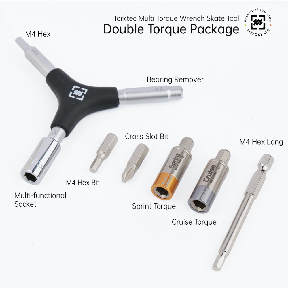 Torktec Skate Tool | Multi Torque Wrenches with Sloky