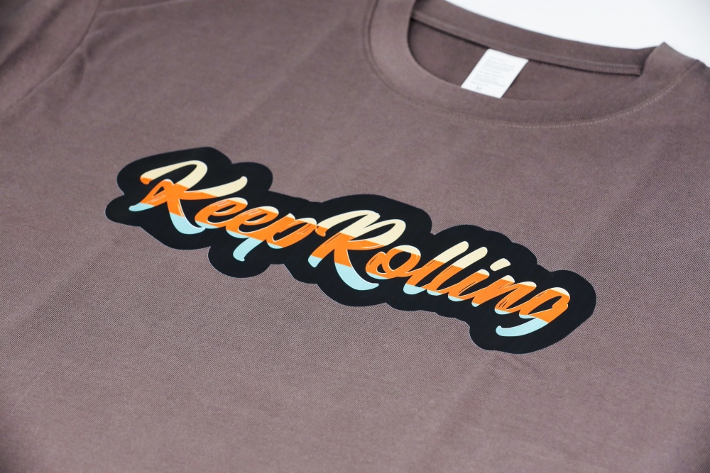 'Keep Rolling' Tee