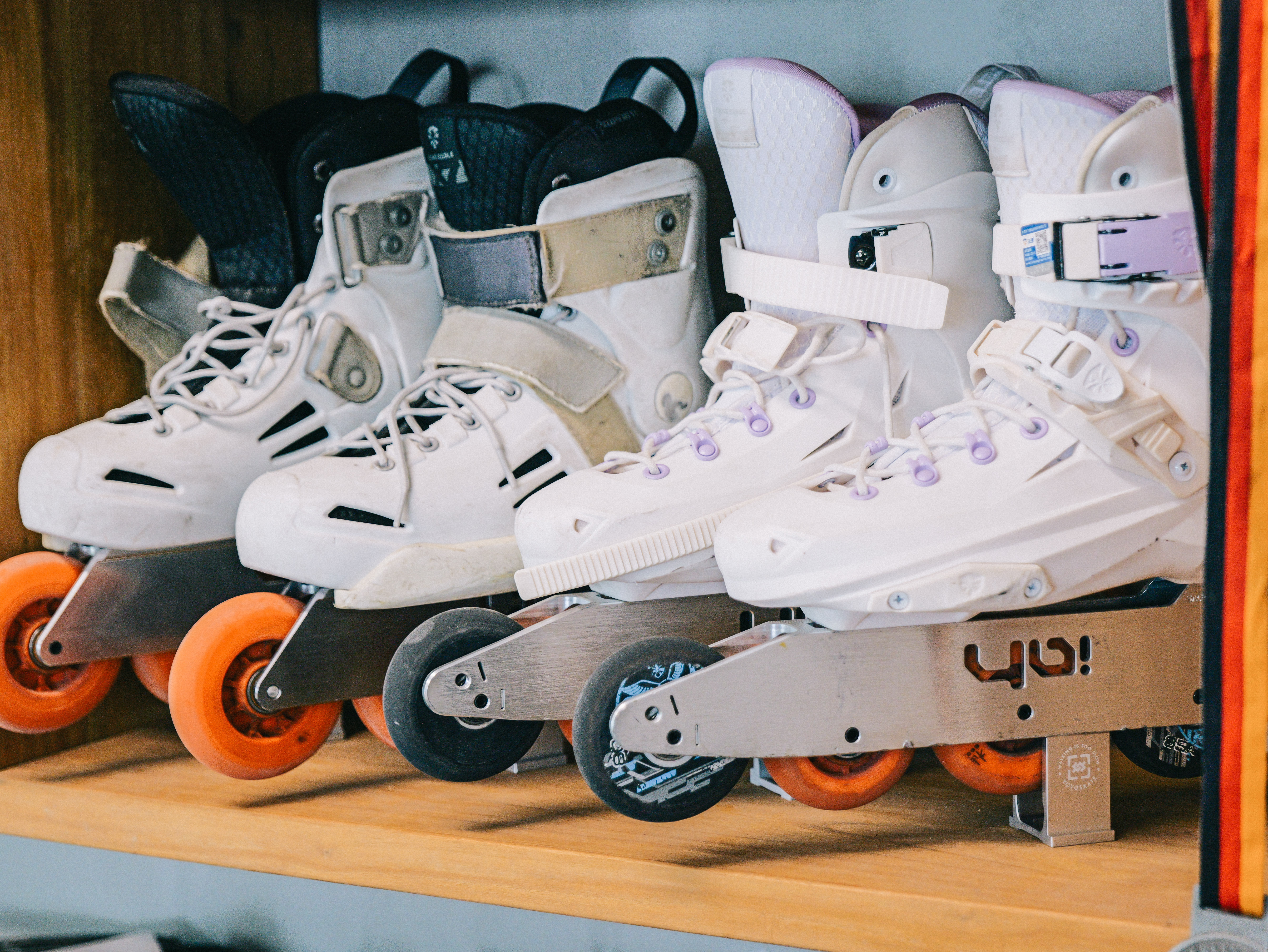Neat Skate Standers for skates/frames/wheels
