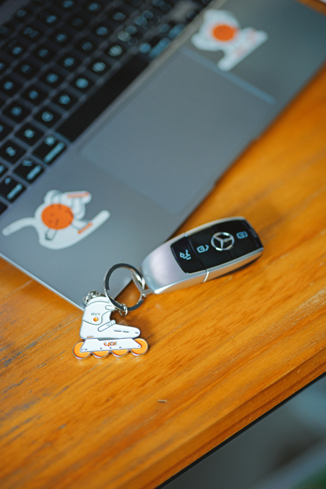 Mars Sago Keychain in 2 Colors