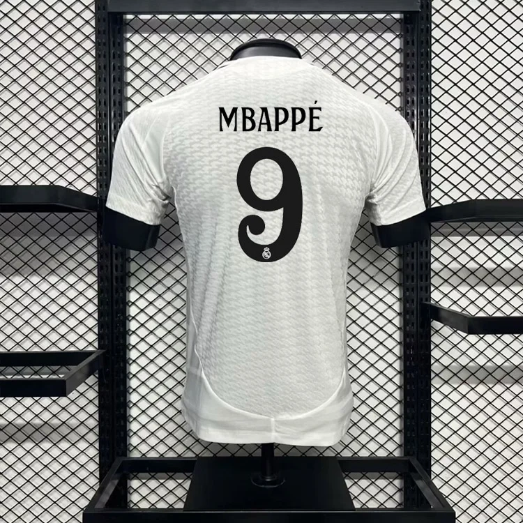 Player Edition 24-25 Real Madrid Home  Size S-XXL Mbappe  BELLINGHAM VINI JR.