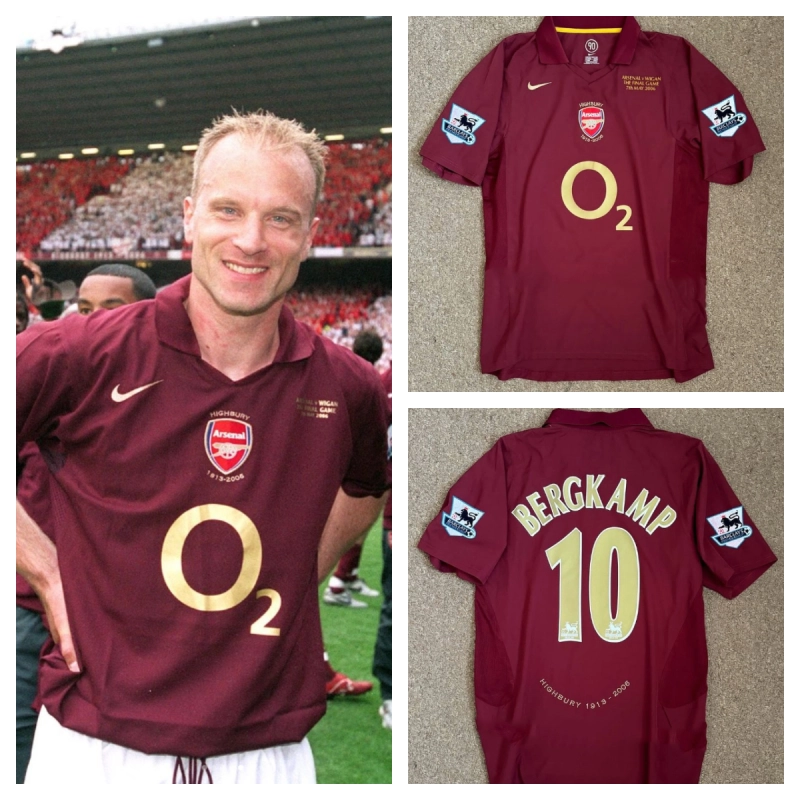 Retro 2005-06 Arsenal Home Size S-XXL Football jersey retro