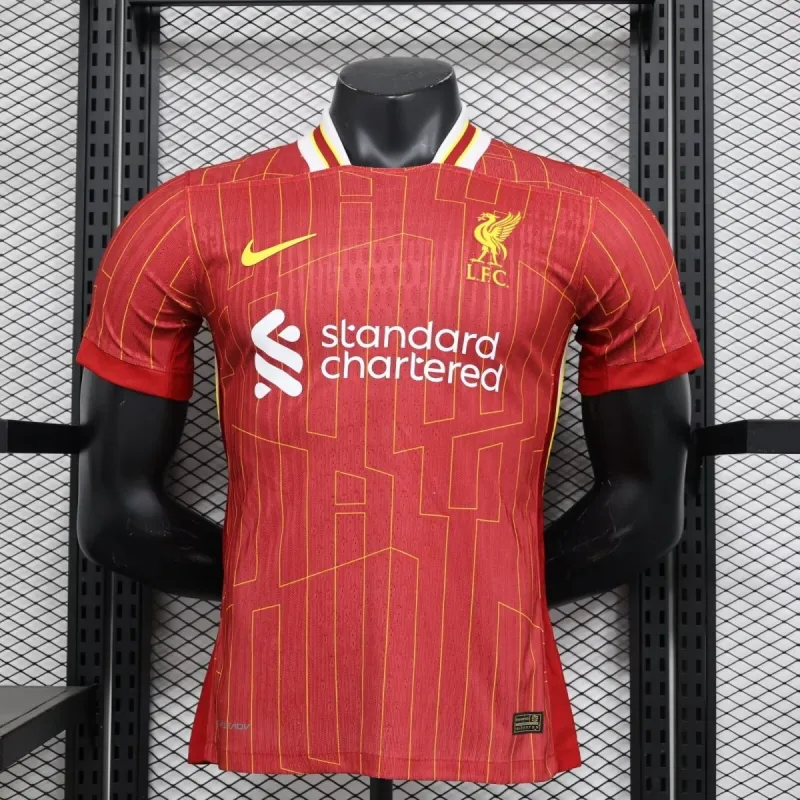 Player Edition 2024-25 Liverpool home football jersey  S-XXL