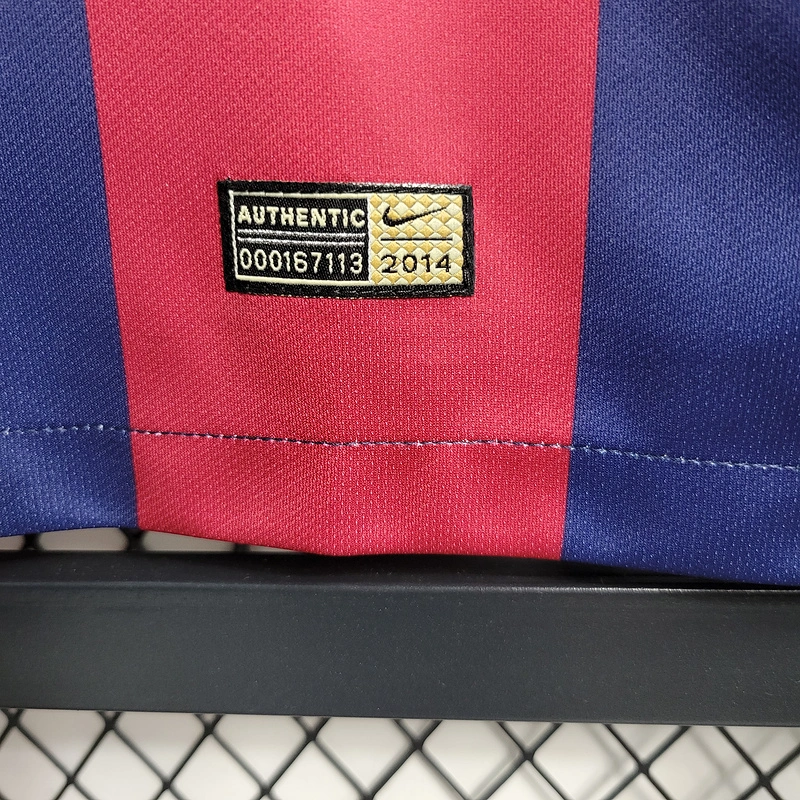 Retro 2014-15 Barcelona Home Size S-XXL Football jersey retro