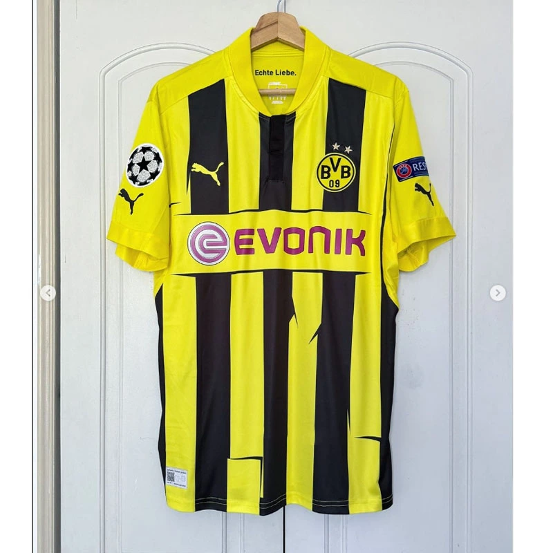 Retro 2012-13 Dortmund Home Size S-XXL Football jersey retro