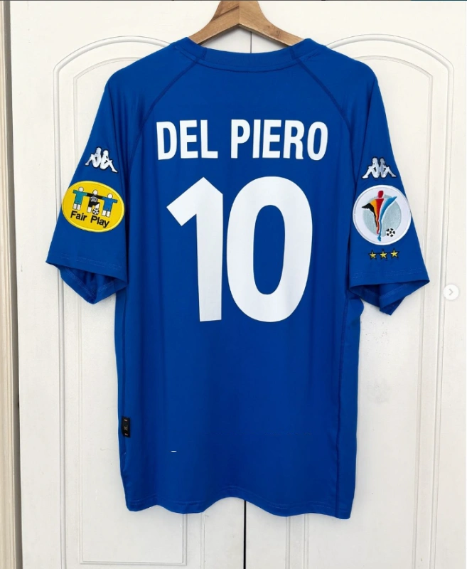 Retro 2000 Italy Home S-XXL Football jersey retro
