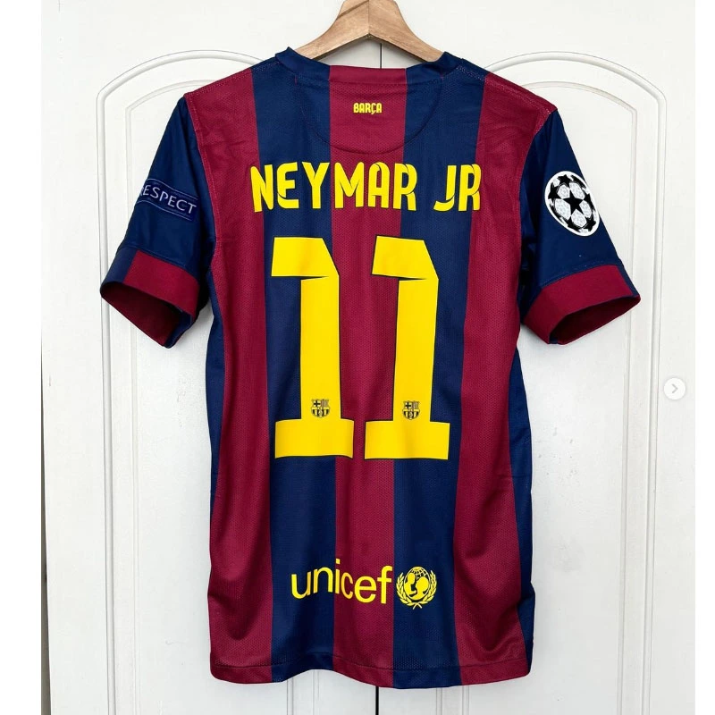 Retro 2014-15 Barcelona Home Size S-XXL Football jersey retro